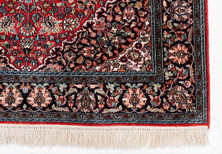 Carpet, silk Ghom,  179 x 122 cm.