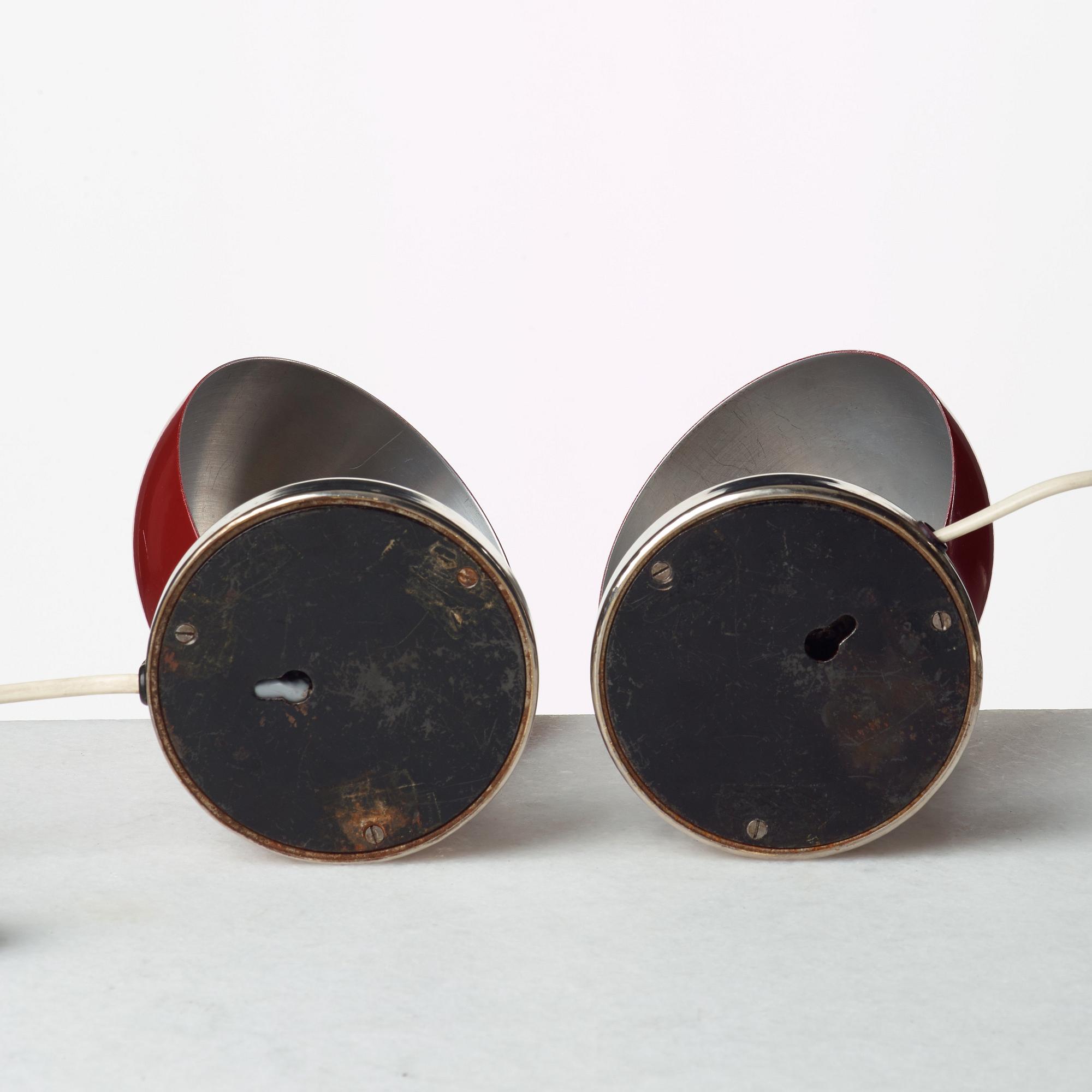 Erik Tidstrand, a pair of table lamps for Nordiska Kompaniet, Sweden 1930's.