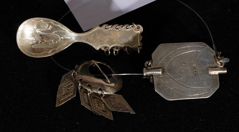 PARTI SILVER. Kaffeskedar mm.