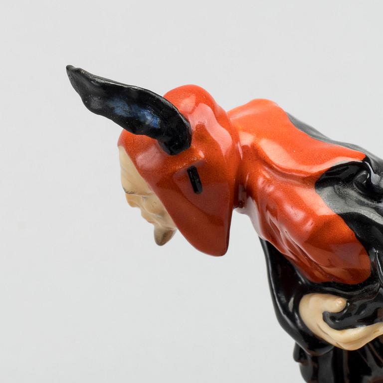 KARL TUTTER,  a signed porcelain figurine.