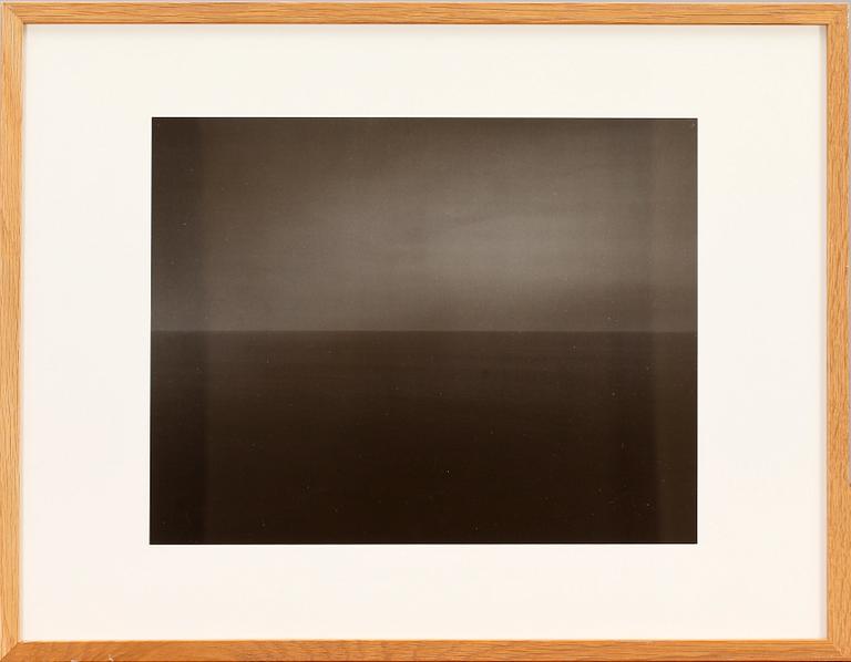HIROSHI SUGIMOTO, fotolitografi. Osignerad.