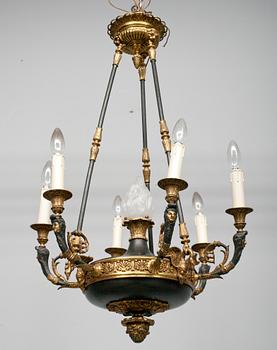 TAKKRONA, empirestil, 1900-talets början. Höjd 87 cm.