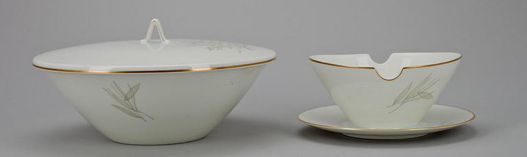 MATSERVIS, 43 delar, porslin, Rosenthal, Tyskland 1900-talets mitt.