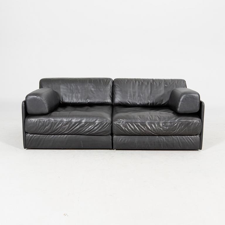 A De Sede leather DS76 sofa late 20th century/21st century.