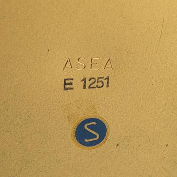 A matched pair of model E 1251 table lamps from ASEA, mid 20th Century.