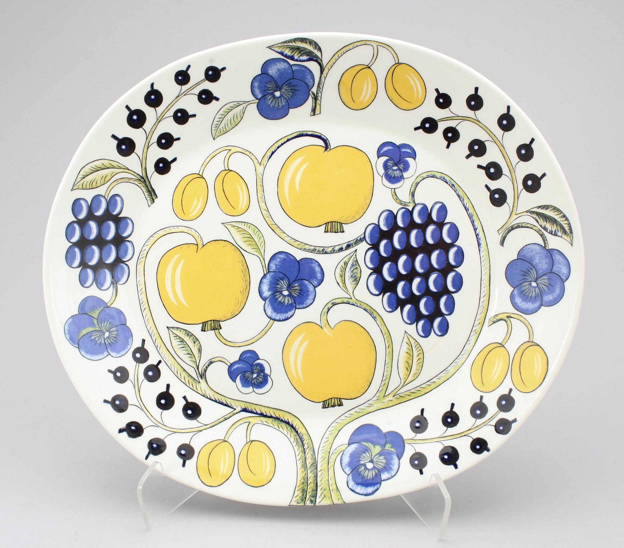 FAT, porslin, "Paratiisi", Birger Kaipiainen, Arabia, 1970-tal.