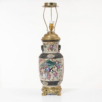 Table lamp, China, first half of the 20th century.