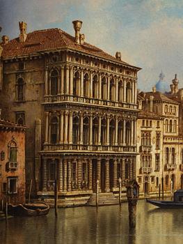 Ludwig Hermann van Hoom, Canal, Venice.