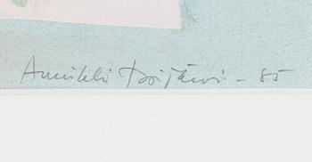 Annikki Poijärvi, "Avvikelse från partituret".