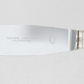 Johan Rohde, a sterling silver cutlery set, 'Konge/Acorn', Georg Jensen, Denmark, after 1945 (63 pieces).