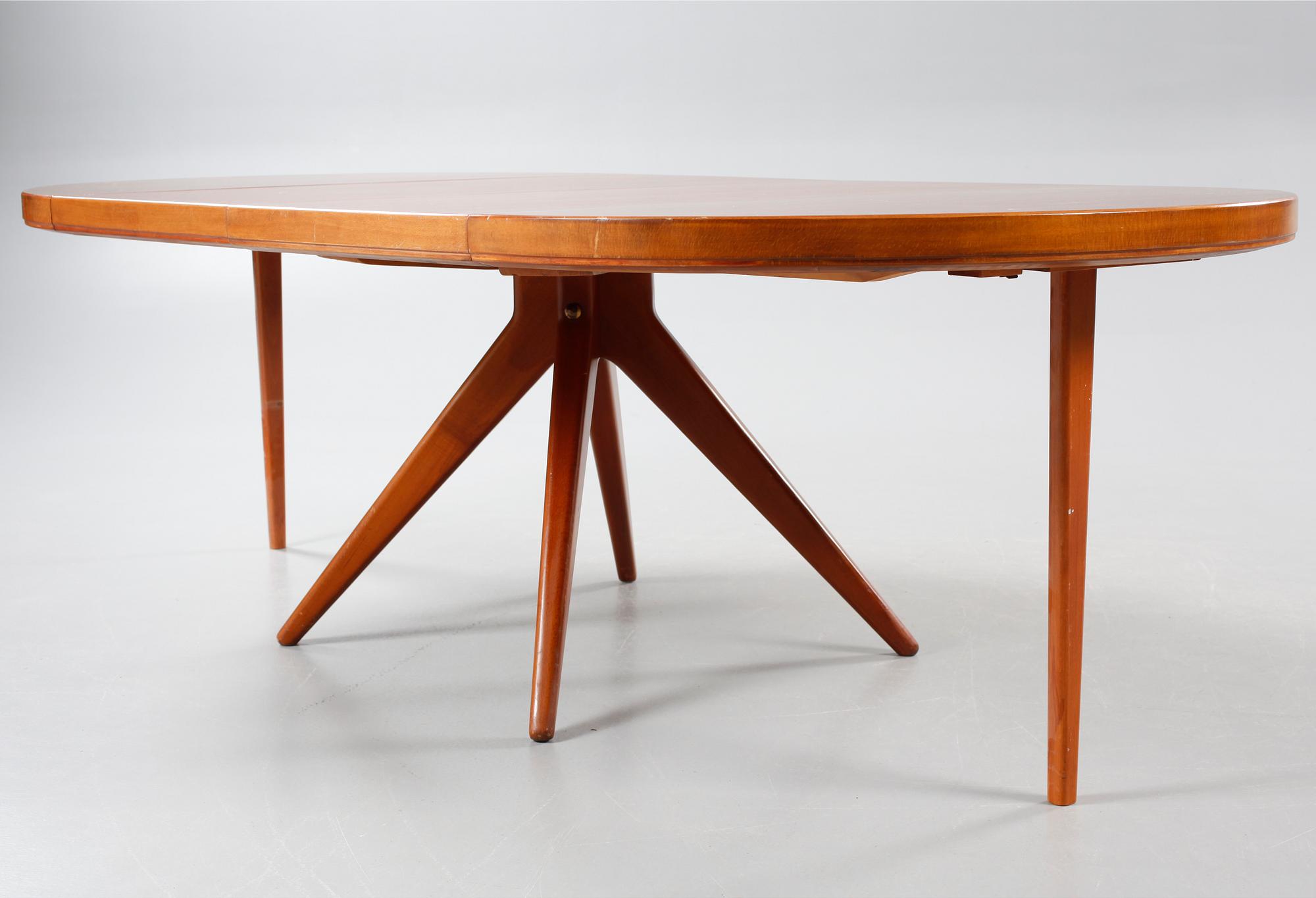 DAVID ROSÉN, matbord, "570-025", ur Futuraserien, för Nordiska Kompaniet, 1951.