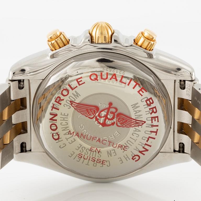 Breitling, Chronomat Evolution, chronograph, wristwatch, 43.7 mm.