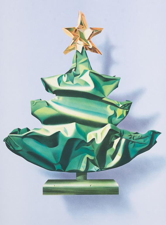 Yrjö Edelmann, "Wrapped Christmas Tree".