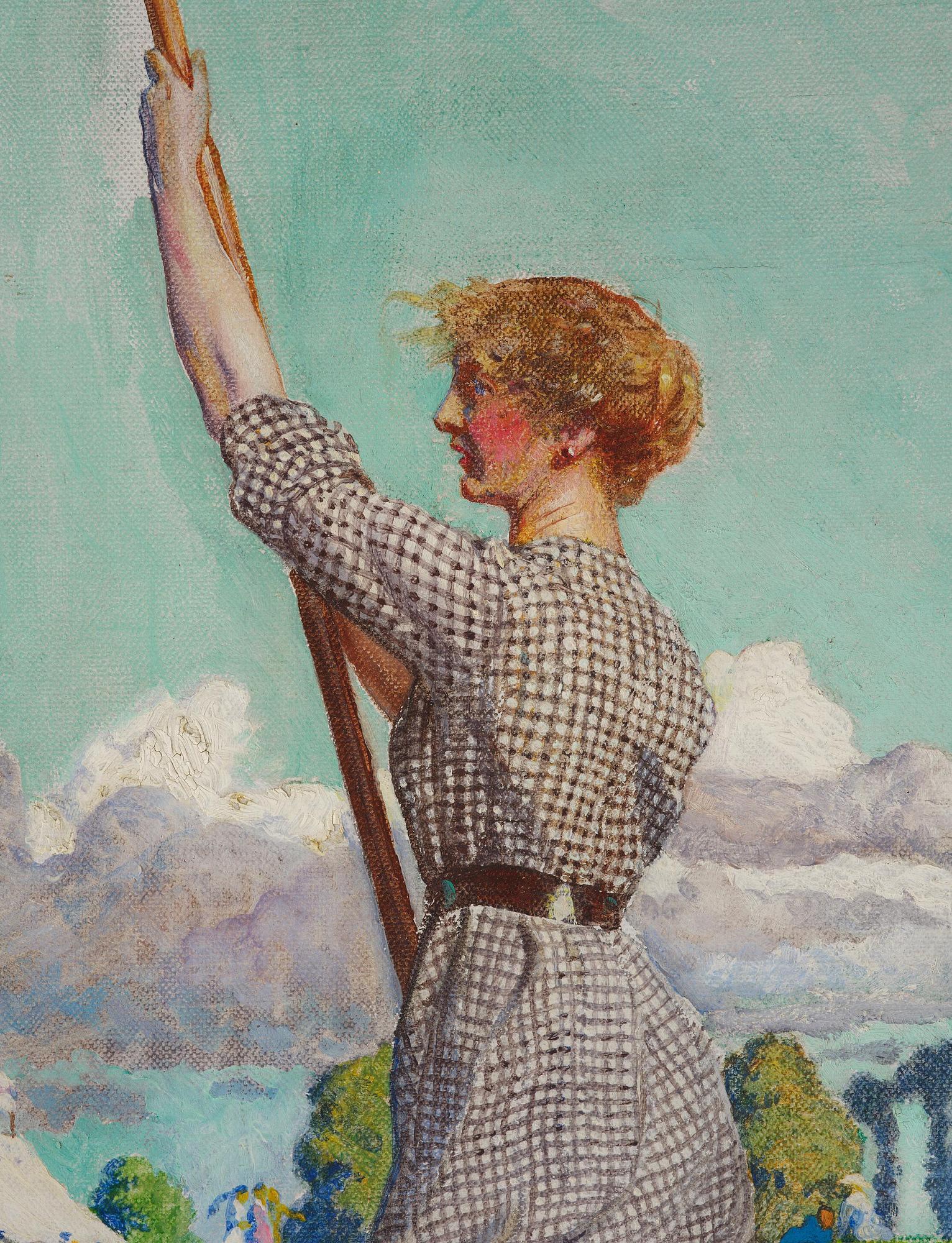 John Byam Liston Shaw, "The Regatta".