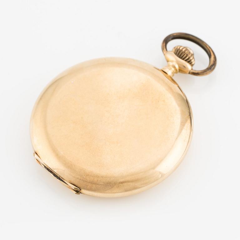 Pocket watch, hunter-case, 49 mm.