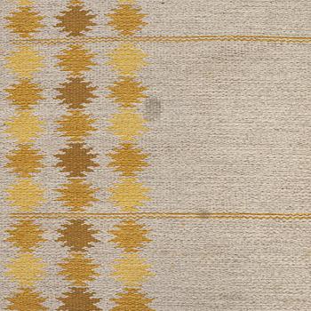 Ingrid Dessau, matta, dubbelvävd, sigerad ID, ca 228 x 160 cm.