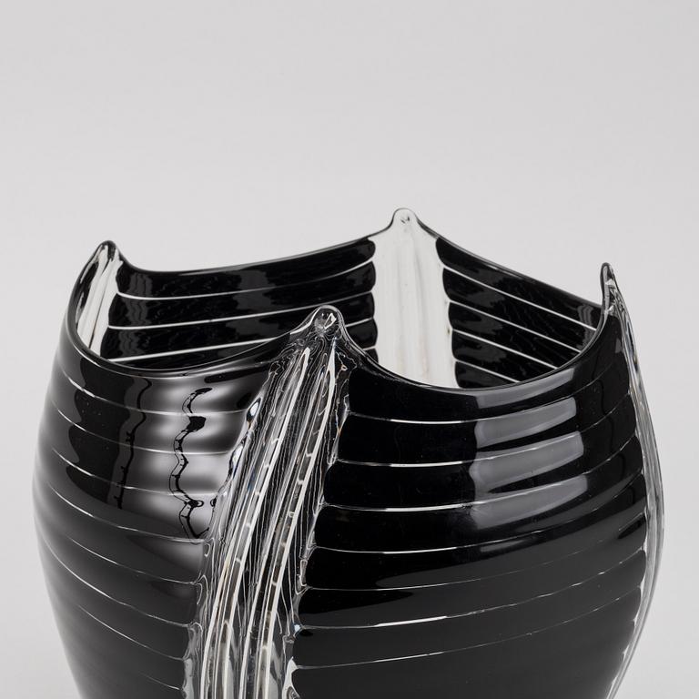 VAS, glas, EOS design, Laura Diaz de Santillana, Murano 1988, signerad.