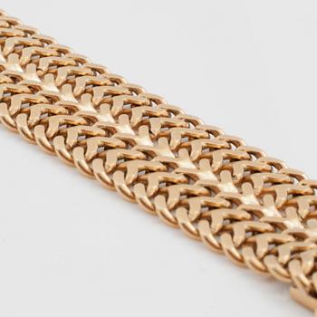 KLOCKLÄNK, 18K guld.