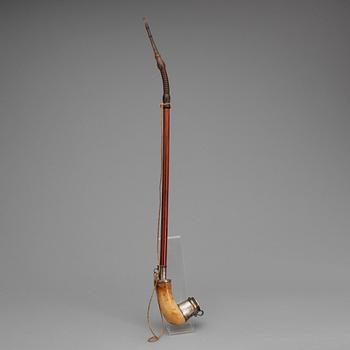 LÅNGPIPOR, sjöskum, silver, Carl Petter Åberg, verksam 1790-1831 i Arboga.