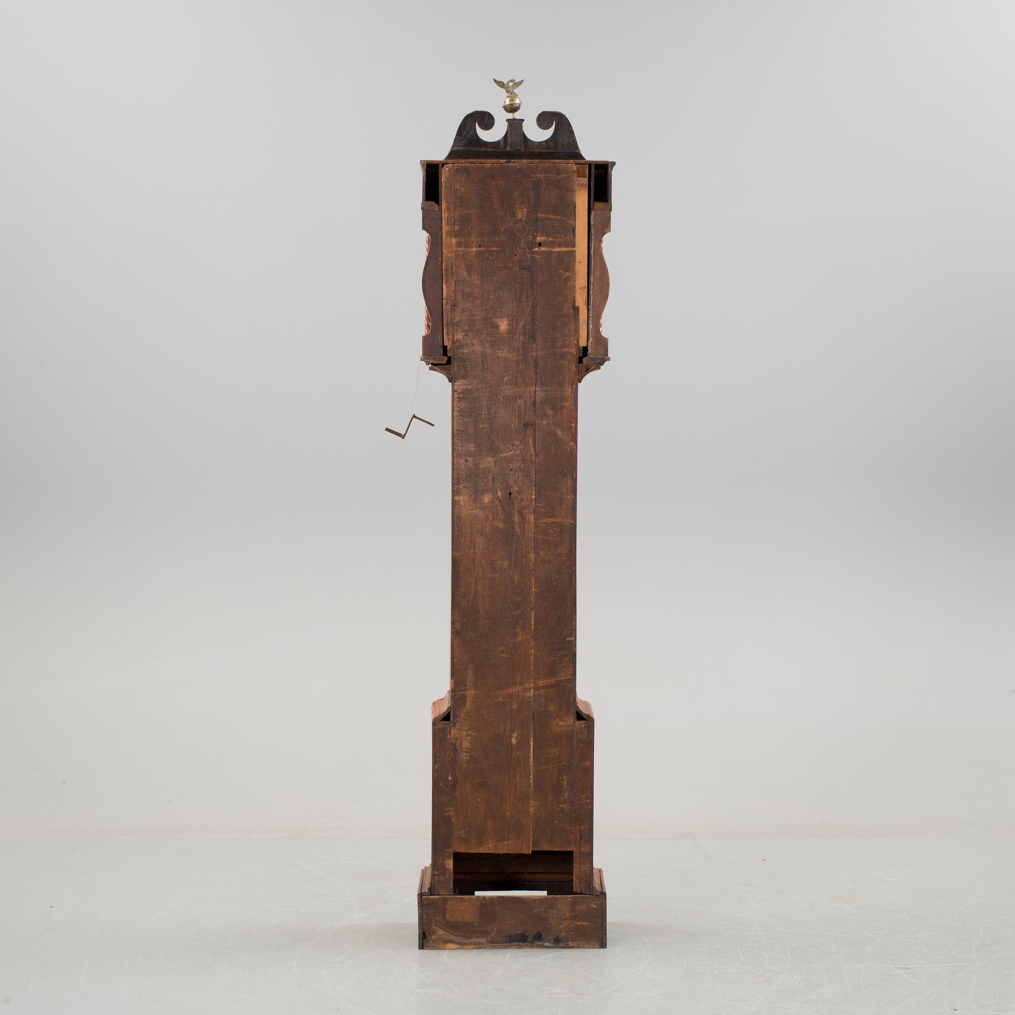 A grandfather clock, England, first half of the 19th century.