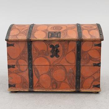 Chest, folk art, 18th century.