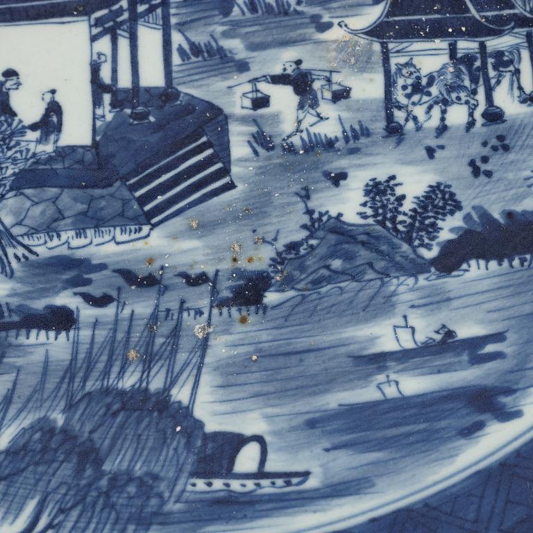 Fat, porslin Kina, 1800-tal.