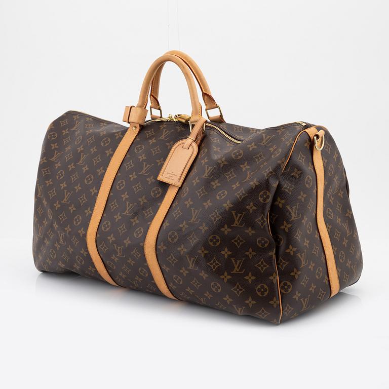 Louis Vuitton, a monogram 'Keepall 60 Bandoulière' Weekendbag, 2006.