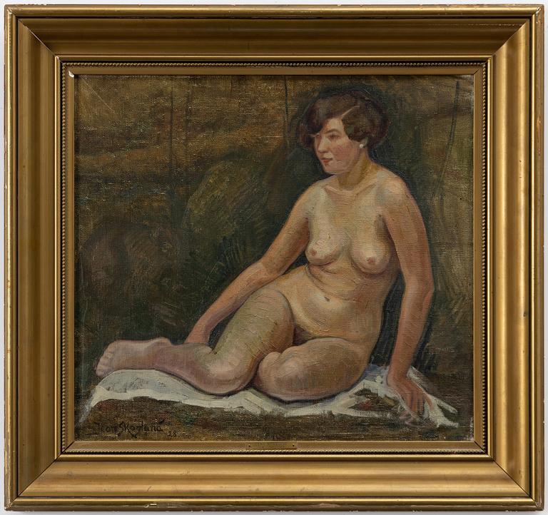 Jean Skoglund, Model study.