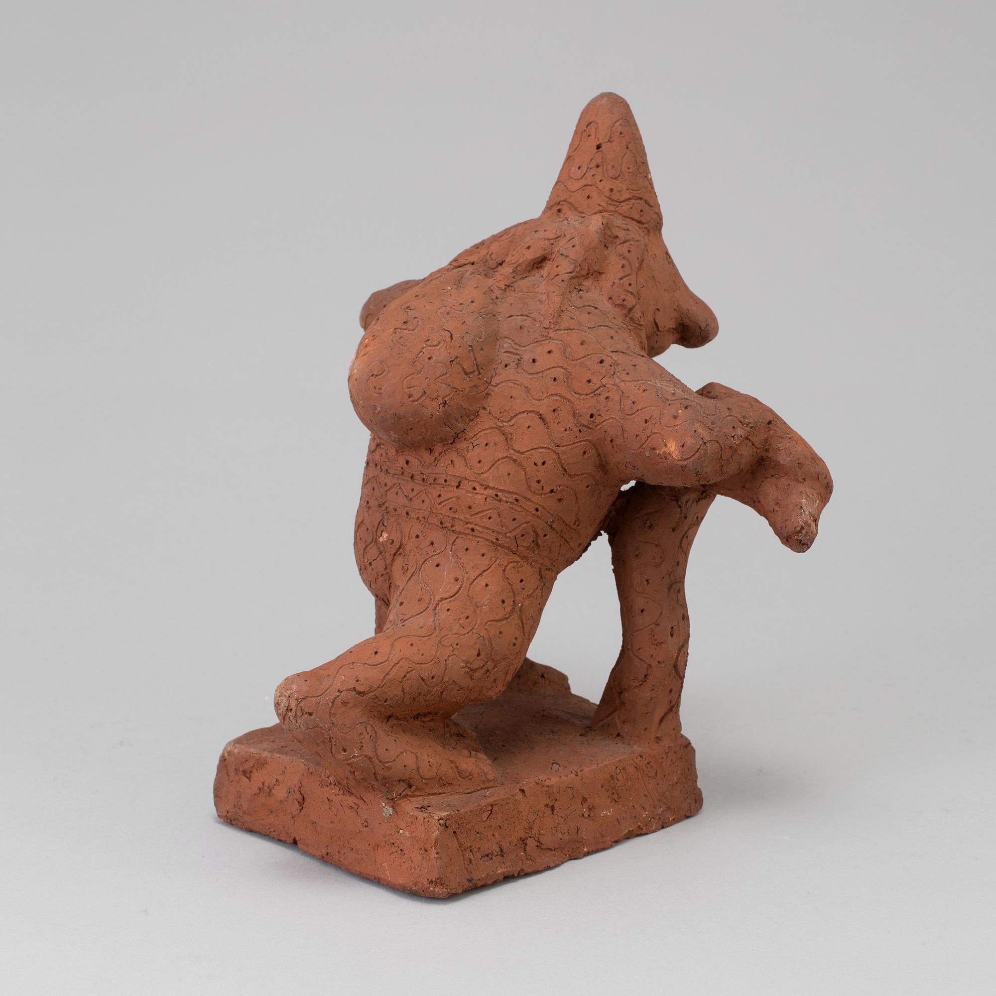 A sculpture by Axel Axa Andersson, signed.