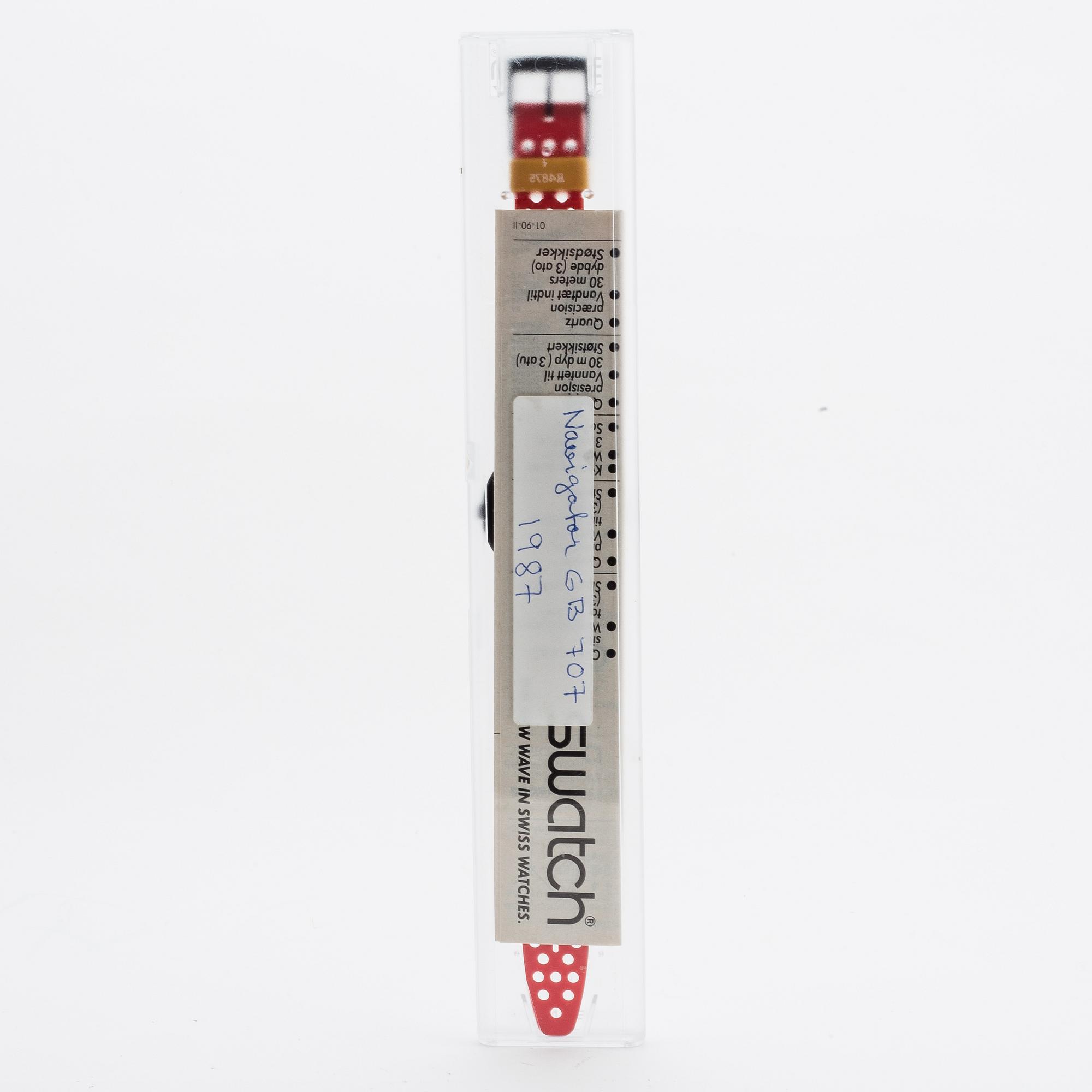 Swatch, Navigator, wristwatch, 34 mm.