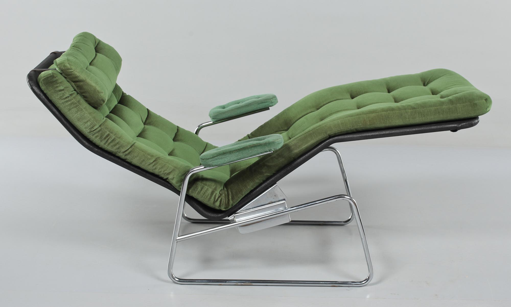 VILFÅTÖLJ, "Fenix", Sam Larsson, Dux, 1980-tal.