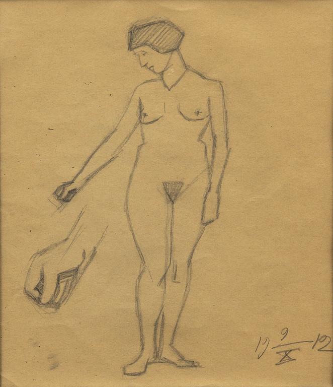 Ivan Aguéli, Model study.