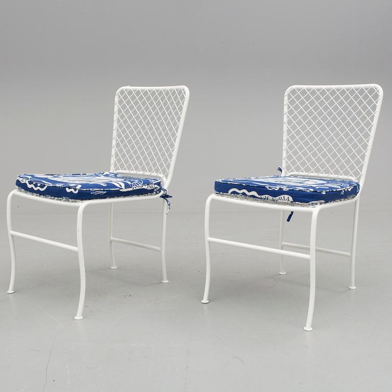 JOSEF FRANK, stolar för trädgård, Firma Svenskt Tenn. Modellen formgiven under mitten av 1930-talet.