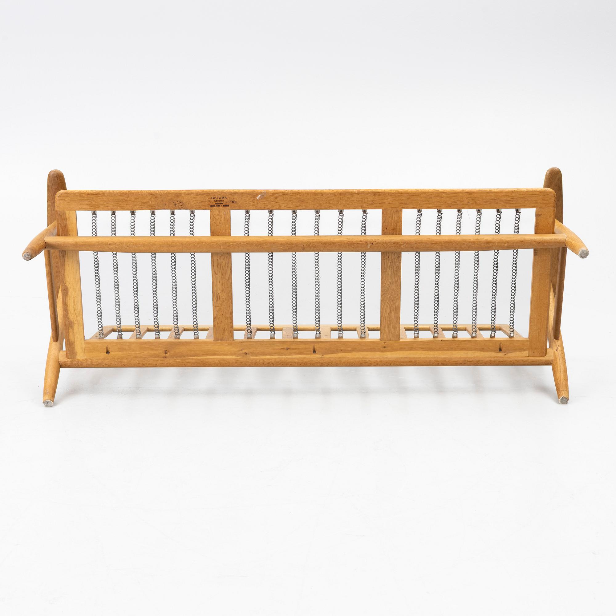 Hans J. Wegner, soffa, "GE-240/3/Cigarren", Getama, Gedsted, Danmark, 1960-tal.