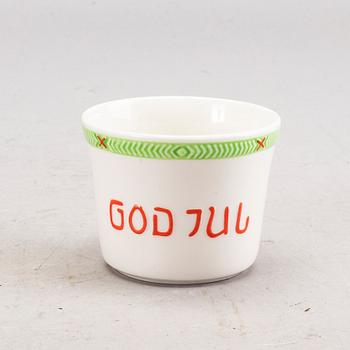 JULSERVIS,  37  delar, porslin, "God Jul", Gustavsberg.