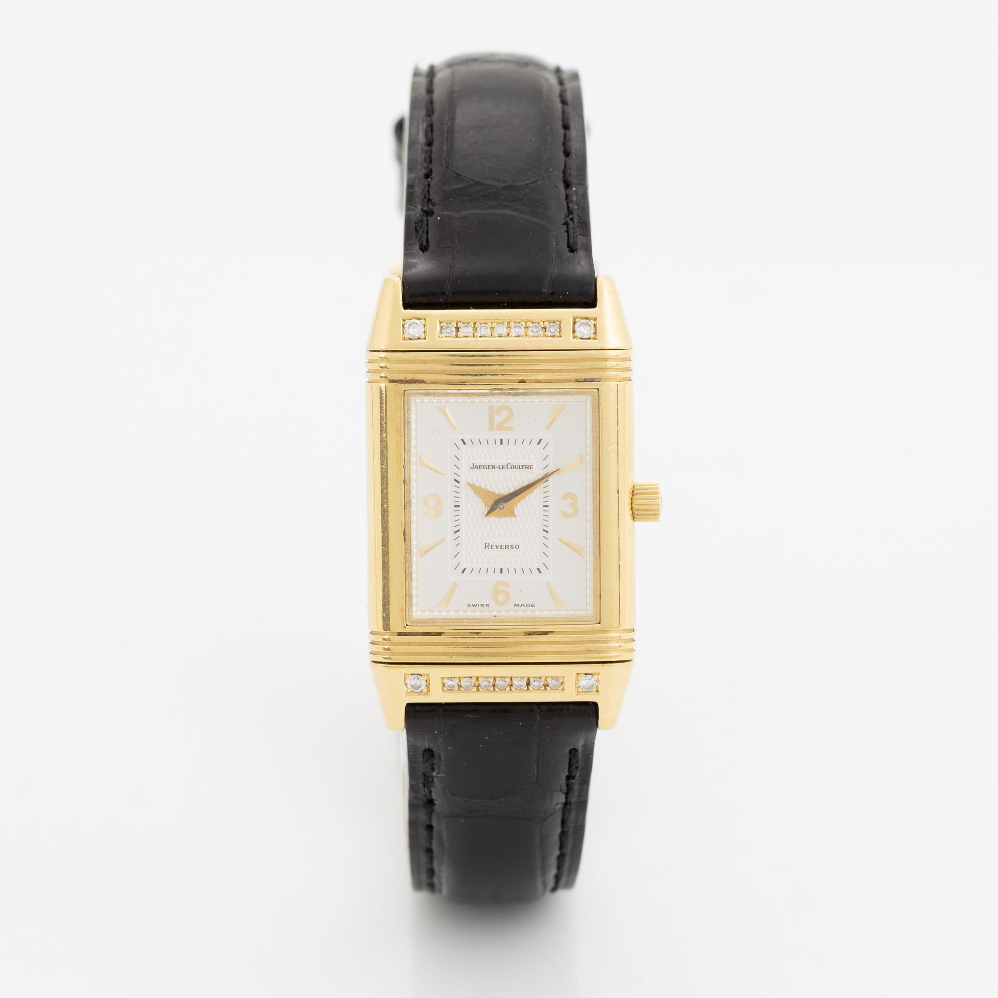Jaeger-LeCoultre, Reverso, wristwatch, 19,5 x 28,5 (33) mm.