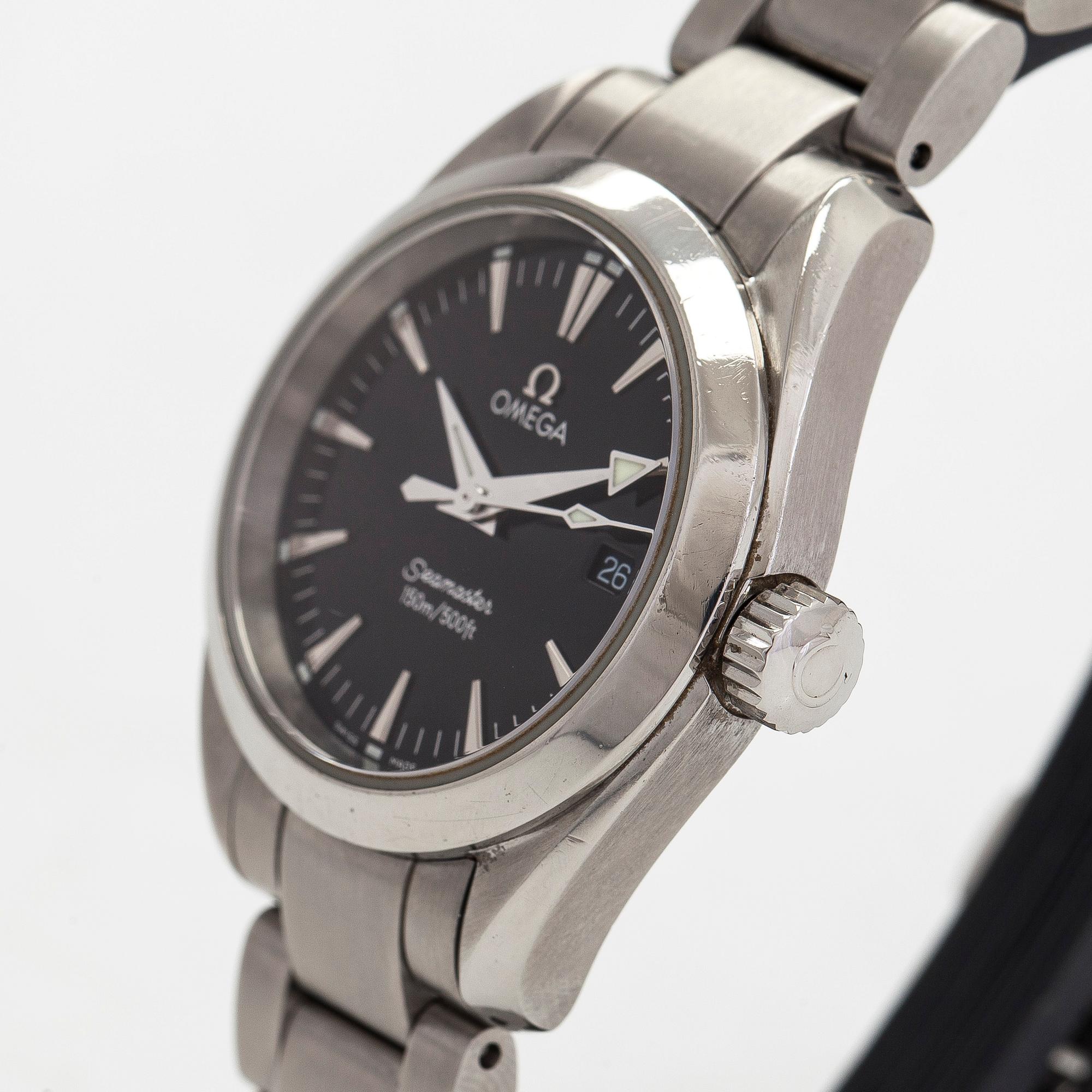 Omega, Seamaster, Aqua Terra, 150 m, wristwatch, 29 mm.