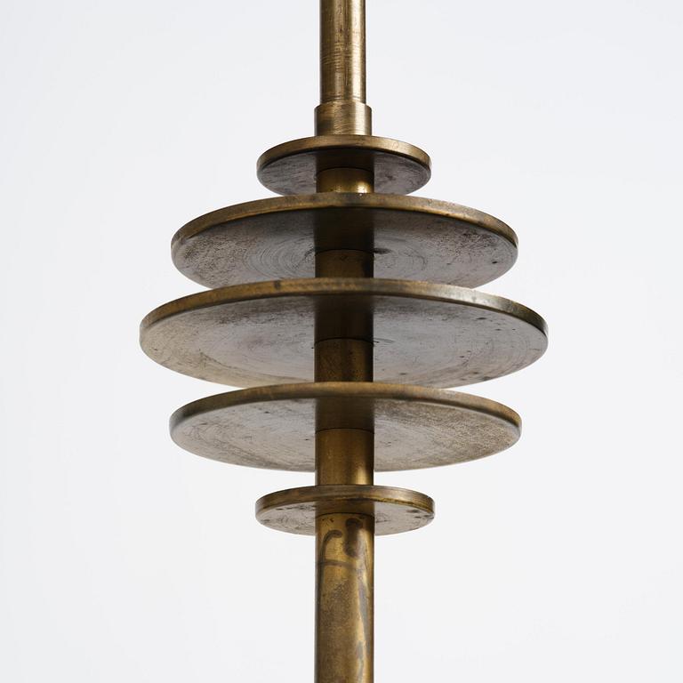 Bröderna Malmströms Metallvarufabrik, a ceiling lamp model "1566", Malmö, 1940s.