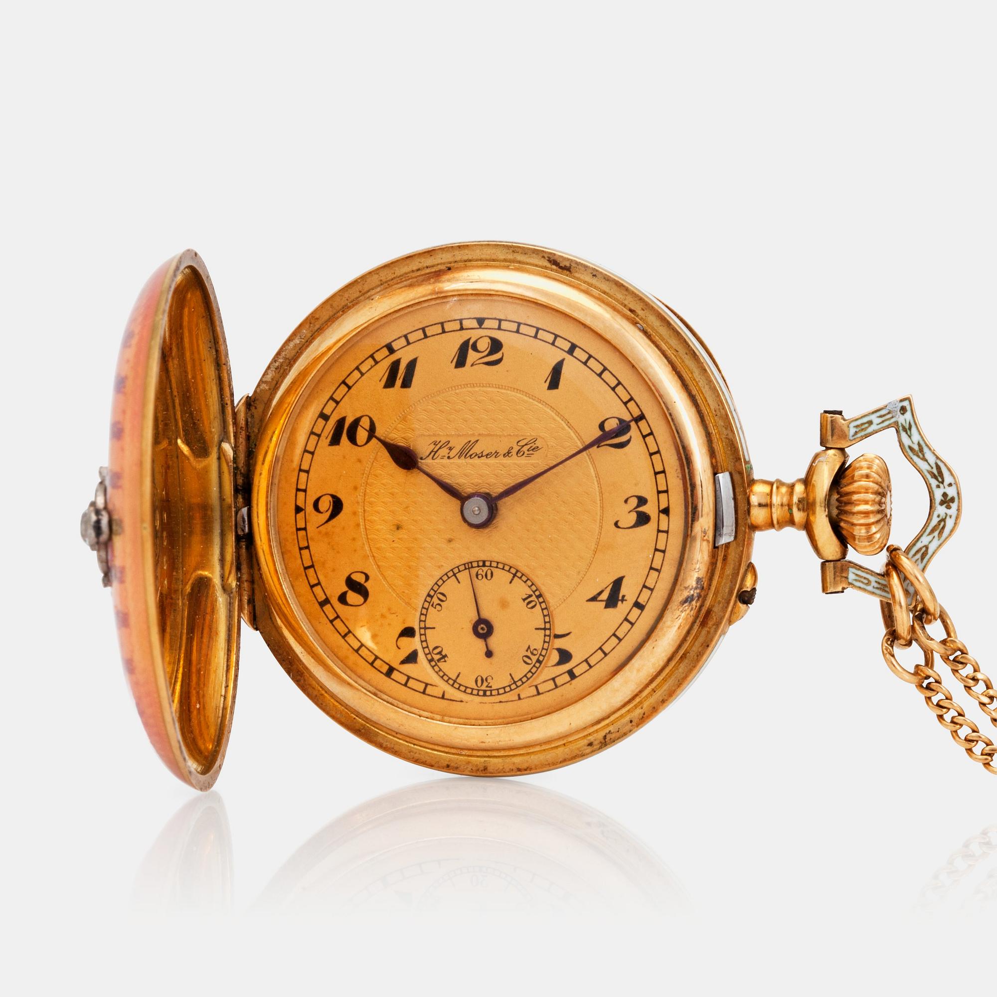 H. MOSER & CIE. fickur, 30,5 mm, savonett,