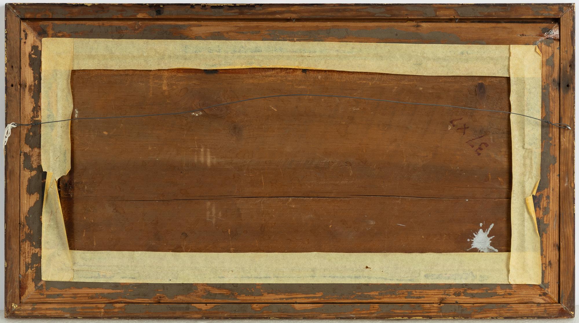 John Charles Ardagh, Ship before a mist-covered mountain.