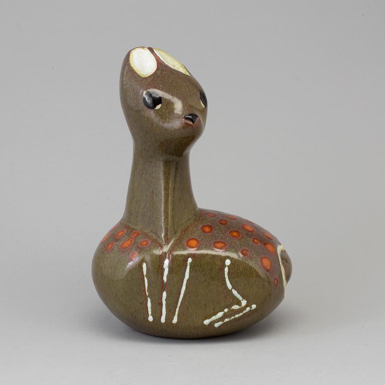 THOMAS HELLSTRÖM, a figure, ceramics, Nittsjö.