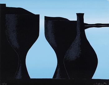 GRAFISK MAPP. Serigrafier, 12 st. Numr 31/100.