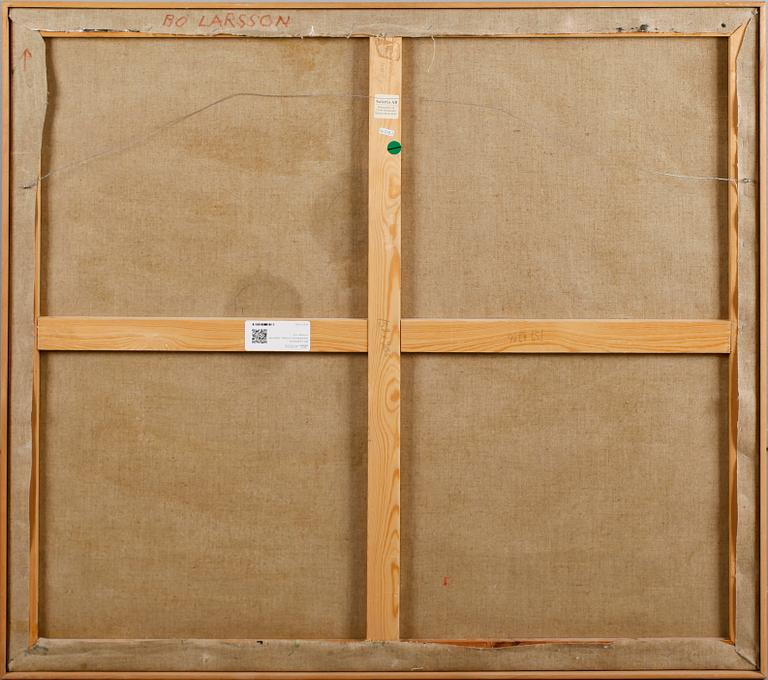 BO LARSSON, blandteknik/collage, signerad a tergo.