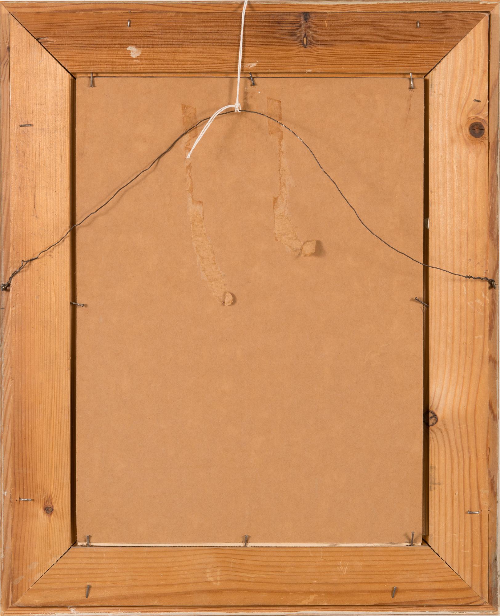 Elvi Maarni, sekatekniikka, signeerattu.