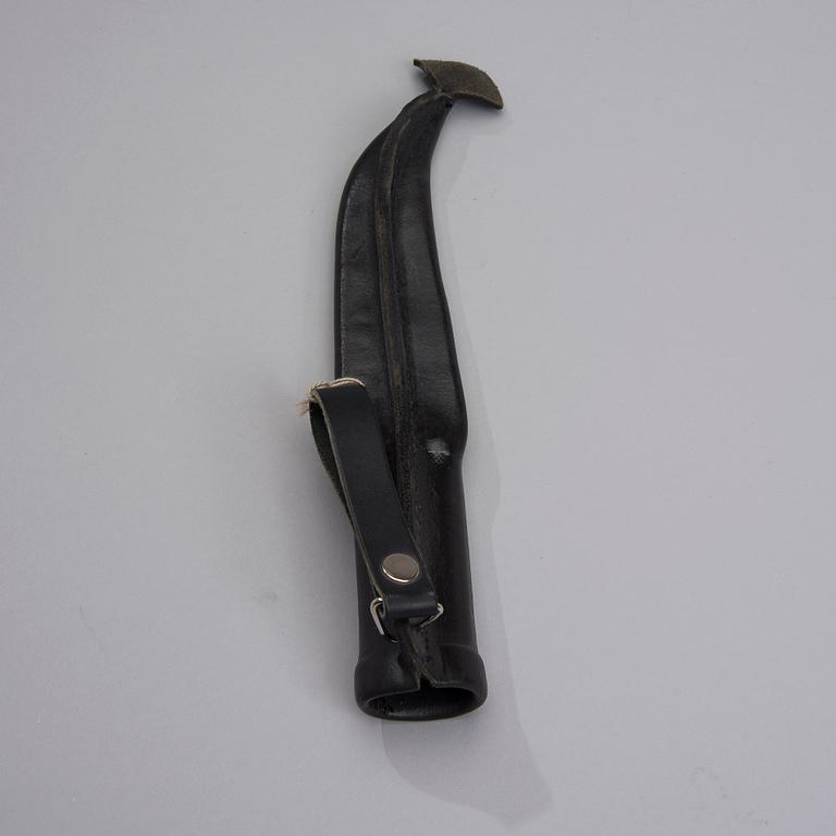 PEKKA PIEKÄINEN, PUUKKO-KNIV, Marttiini, skaft i silver, stämplad 1999.