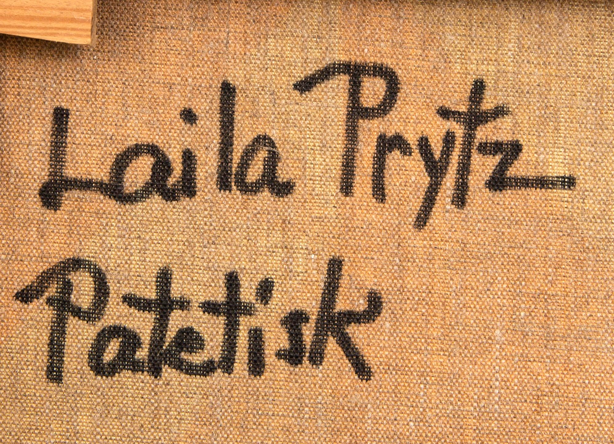 Laila Prytz, oil on canvas signed.