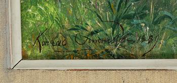 Konrad Simonsson, Coastal Landscape, Summer (3 pieces framed together).