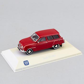 Modellbilar, 30 st, "Saab car museum".