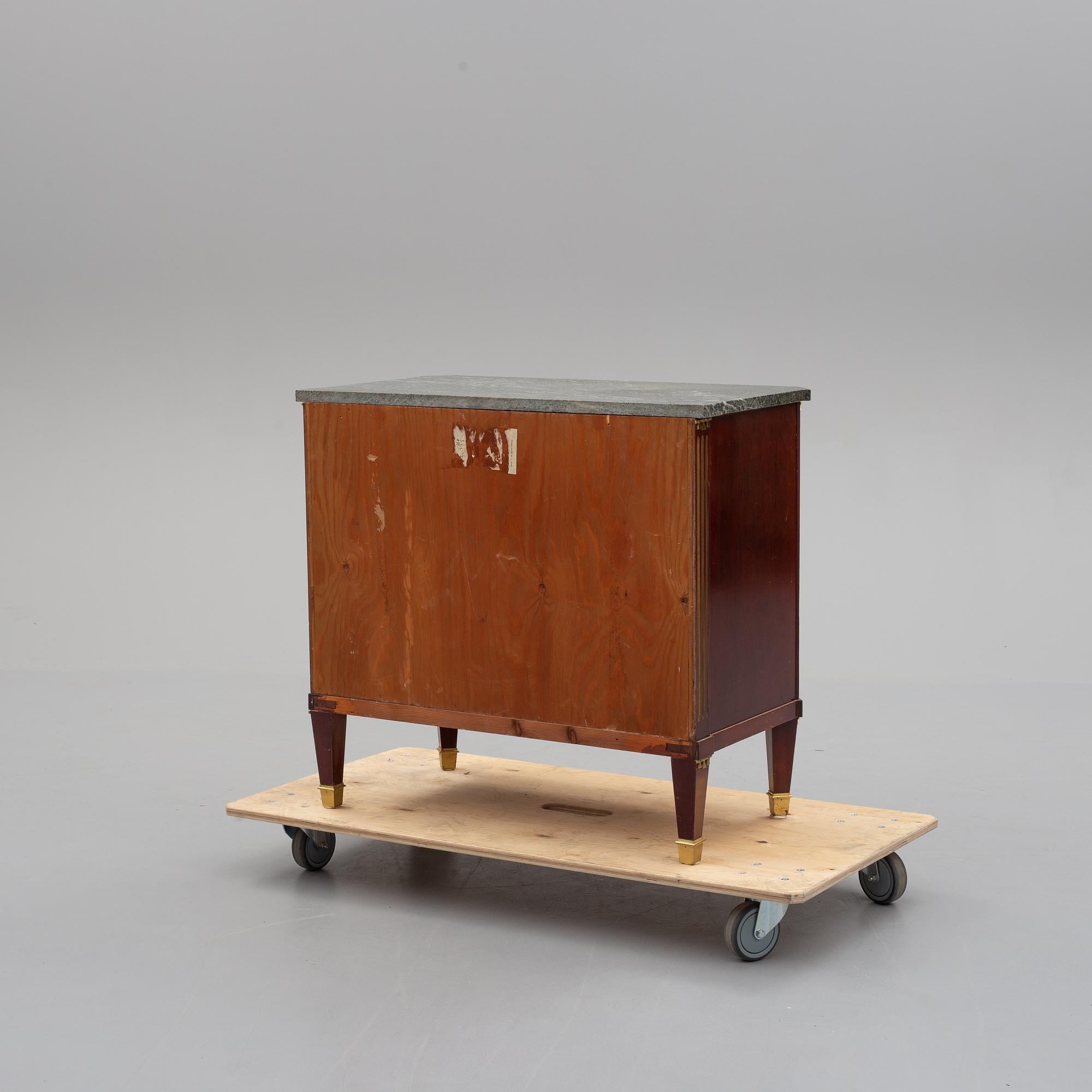 a mid 20th century chest of drawers.
