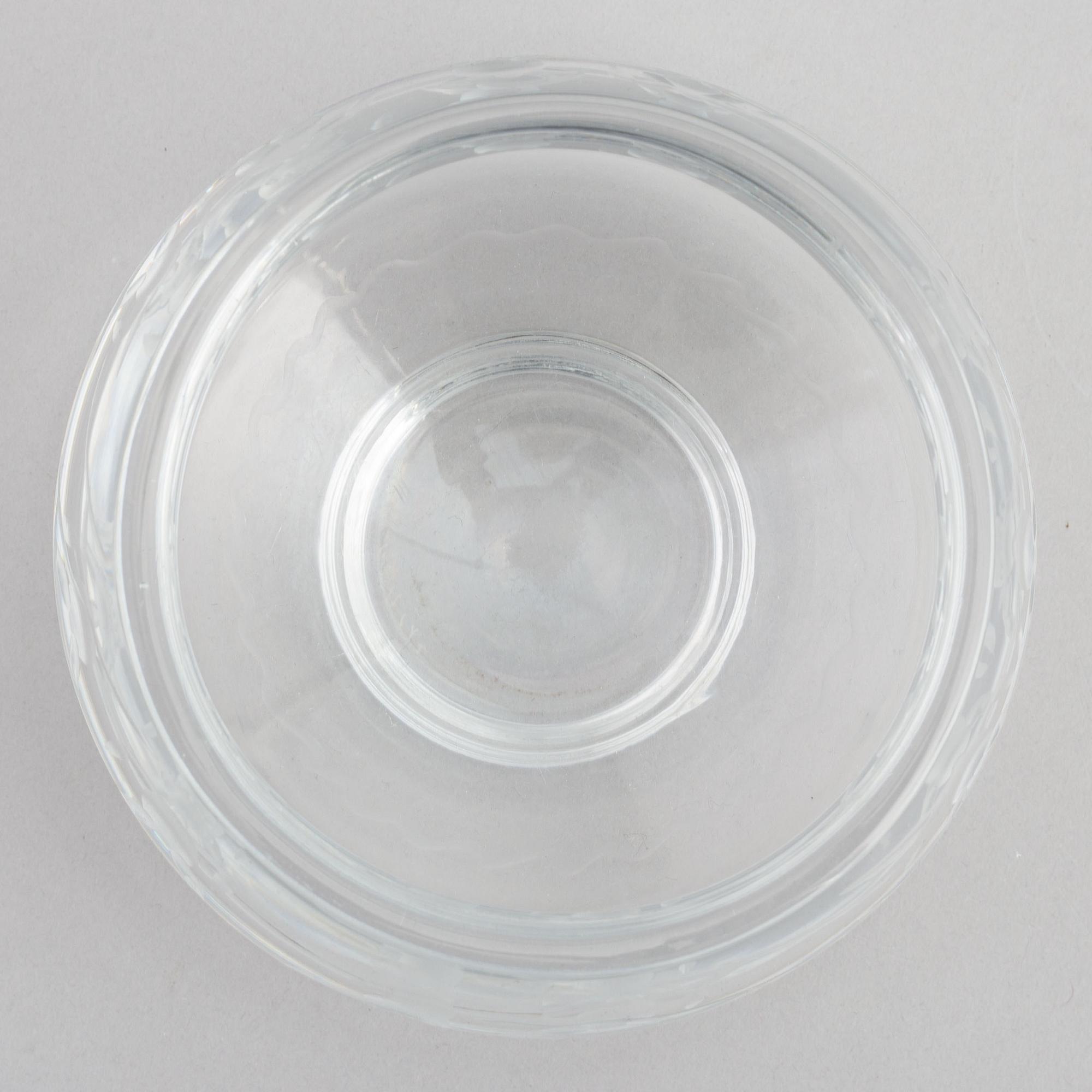 Erik Höglund, a glass bowl, Boda, Sweden.